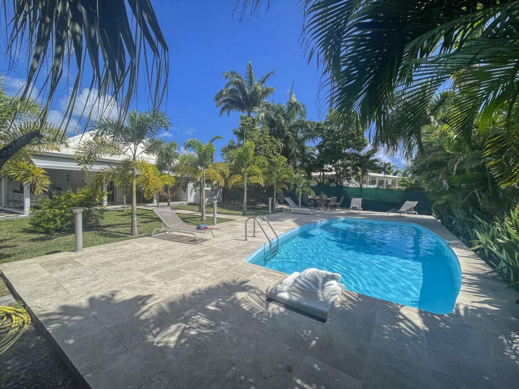 3. Location villa piscine Saint François Guadeloupe_Piscine